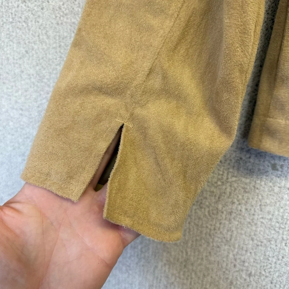 Tan Suede coldwater creek Women's Jacket, size petite XS - Picture 5 of 5